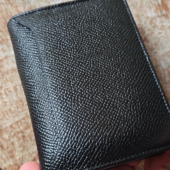 BALLY Authentic Black Leather Key/Card Cash Holder NWOT UNISEX - Picture 8 of 12